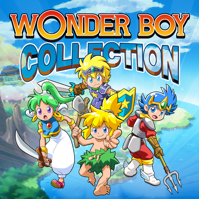 Wonder Boy Collection box art for Playstation 4